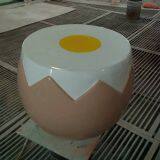 Fiberglass Egg-shaped Tea Table thumbnail-2