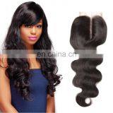 Hot selling top quality natural hair cheap lace closure