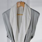 Eliya Luxury Personalized SPA Robe Plus Size White Cotton Waffle Bathrobe
