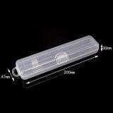 WEISHENG Factory Travel PS Toothpaste Toothbrush Case Plastic Toothpaste Toothbrush Set thumbnail-2