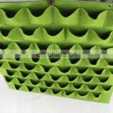 Eco-friendly Hanging Flower Pots Vertical Wall Gardening Planter Home Decoration Green Wall Planting Bag Felt Planting Bag thumbnail-1