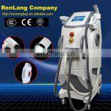 3 in 1 Elight SHR Hair Removal Nd Yag Laser Tattoo Removal RF Cellulite Reduction Machine thumbnail-7