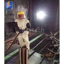 Automatic Recycling Sand Blasting Booth / Dust Removal Sandblasting Room