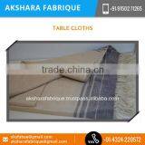 Cotton Table Cloth From Well-known Supplier