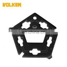 Multifunctional Pentagonal Tool Card Portable Outdoor Screw Multipurpose Wrench Tool Key Gift