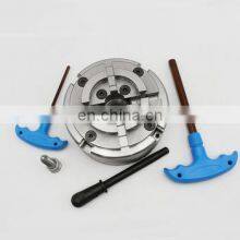 LIVTER 5 Inch 4 Jaw Wood Lathe Chuck for Woodworking Turning Machine