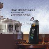 LCD Desk Alarm Clocks With Weather Station And Temperature and Humidity / Calendar Clocks