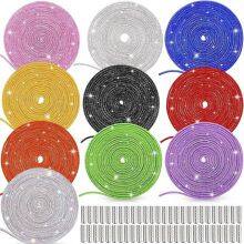 New Design Rhinestone Strips Crystal Rhinestone Rope for Sandal DIY Shoe Accessories thumbnail-2