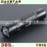 DAKSTAR TR15 CREE XP-G R5 LED 385LM 18650 Aluminum Police Rechargeable Magnet control Switch Long Runtime Flashlight