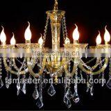Gold/silver Modern Cystal Pendant Lights With 8 Lights Chrome Finished/heads Crystal Pendant Light thumbnail-2