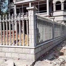 Cement Wall, River and Road Fence, Imitation Wood Railing, Concrete Roman Column for Courtyard, Cement Fence thumbnail-4