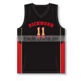 Top sale basketball jersey customized color