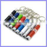 Color Mini Key Ring LED Light Torch
