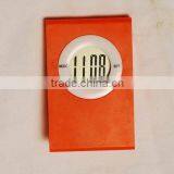 LCD Clock With Name-card Holder