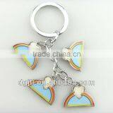 Fashion Metal Rainbow Keychain thumbnail-1