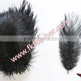 Cheap Craft Feather Black Ostrich Feathers Fabric For Wedding Decorations And Party Rnament