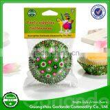Best Quality Custom Greaseproof Rectangular Paper Cupcake Liners thumbnail-1