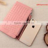 Korea Style Women Leather Pink Wallet Credit Card Holder Quality Choice thumbnail-3