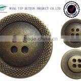 16mm Hang Zhou Famous Antic Brass 4 Eye Button