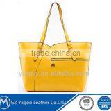 Multi-color Cheap Beach PVC Waterproof Bag Plain Leather Handbag thumbnail-1
