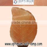 HIMALAYAN SALT LAMP - LEAF SHAPE