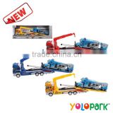 Alloy 1:50 scale model garbage truck toy for boys & girls