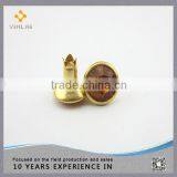 New Products Gold Brass Crystal Rivet thumbnail-1