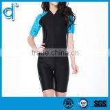 Close-fitting Anti-bacterial Zipper Black and Blue Jumpsuits Neoprene Wetsuits thumbnail-3