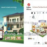 Qome1 Zigbee Smart Home System for home automation house