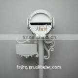 Foshan JHC-1043 Post Mounted Aluminum Mailbox/ Letterbox/ Postbox