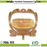 High Quality Wholesale Fashion Natural Bamboo Steamer Basket thumbnail-1