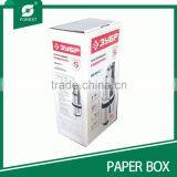 White Cardboard Packing Box Prined Paper Box With CMYK Printing
