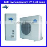 Air source split air to water heat pump