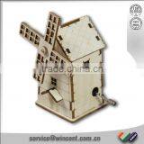 Piano and House Shape Wooden Puzzle Music Box thumbnail-4