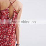 2016 China Wholesale Vintage Summer Latest Chiffon Swing Dress With Print In Latest Designs thumbnail-3