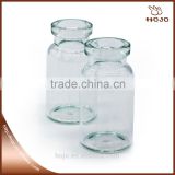 Glass clear small bottle 42x22mm for beads and accessories