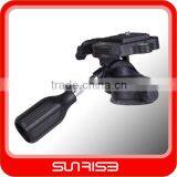 SUNRISE 2-way Pan Tilt Head Tripod Pan Head from China Factory