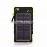 Factory Price Newest 8000mah, Solar Power Bank, Waterproof, Cheapest thumbnail-3