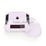 Jewerly Small Solar Turntable Rotating Display Stand,Solar Energy Display Shelf Stationary Display Stand thumbnail-2