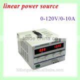 0-120V/0-10A dc Linear Power Source,Regulated DC Power Supply,adjustable dc Power Supply for Testing