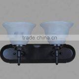 Metal Wall Fixture 2 Light Marble Shade/Progress Lighting With UL thumbnail-3