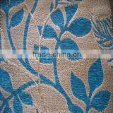 100% polyester chenille jacquard fabric