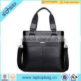 Leather Satchel Shoulder Messenger Bag Business Office Briefcase Bag thumbnail-1