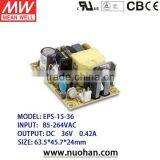 Meanwell Meanwell 15W 36V Single Output/ dc Switching Power Supply/15W 36V Switching Power Supply/PCB Power Supply