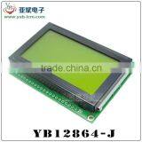 12864 Lcd Module Lcd Panel 128X64 With Backlight Blue Yellow-green Gray thumbnail-4