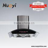 Tempered Glass Self Venting Commercial Range Hood thumbnail-2