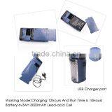 6v 3AH Built-in Battery ABS 72 LED Rechargeable Portable Emergency Light thumbnail-2