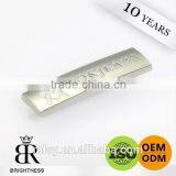 Nice Famous Custom Metal Clothing Labels Brightness C1-80001