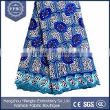 Royal blue swiss lace stone work embroidery designs african expensive fabric wholesale cheap price in stock cotton lace fabric