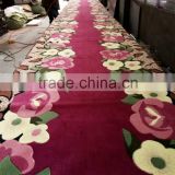 100% polyester pile TPR backing high quality doormat with ISO9001:2008 ceritificate